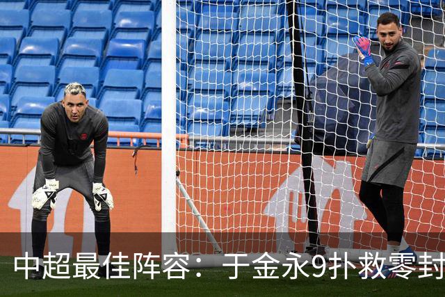 中超最佳阵容：于金永9扑救零封海港 津门虎豪取4连胜3将入选
